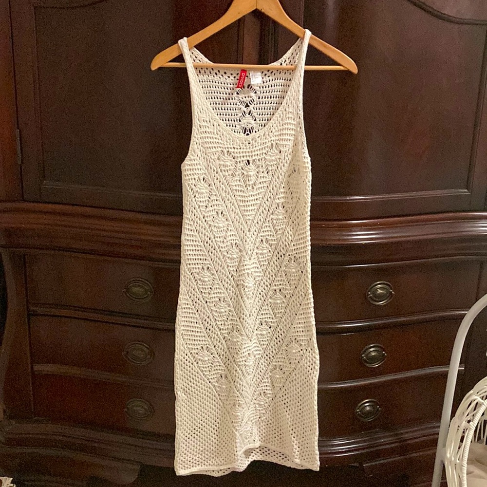 Cover up crochet dress